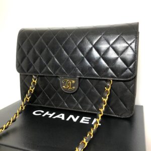 CHANEL シャネル マトラッセ ラムスキン チェーンショルダーバッグ